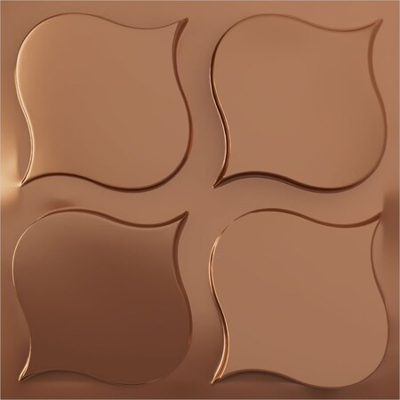 19 5/8in. W X 19 5/8in. H Clover EnduraWall Decorative 3D Wall Panel Covers 2.67 Sq. Ft.